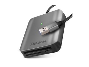 AXAGON CRE-S3 SuperSpeed ​​USB-A UHS-II Reader, dark gray - Memory card reader