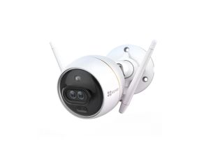 EZVIZ C3X, 2 МП, WiFi, LAN, обнаружение людей, ночной режим, белый - Уличная камера видеонаблюдения