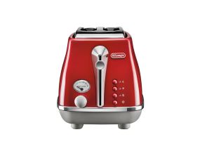 Delonghi ICONA Capitals, 900 Вт, красный/серый - Тостер