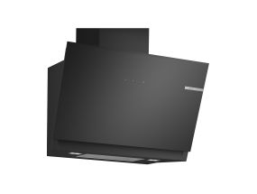 Bosch, Series 6, 915 m³/h, width 80 cm, black - Cooker hood