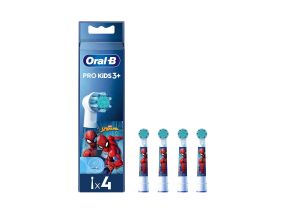 Braun Oral-B, Kids Spiderman, 4 pcs - Spare brushes