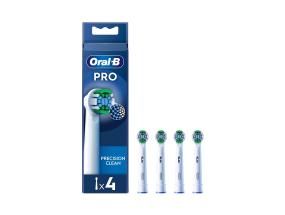 Braun Oral-B Precision Clean Pro, 4 tk, valge - Lisaharjad
