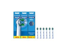 Braun Oral-B Precision Clean Pro, 6 tk, valge - Varuharjad