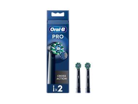 Braun Oral-B Cross Action Pro, 2 tk, must - Varuharjad