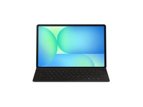 Samsung Book Cover Keyboard Slim, Galaxy Tab S10 FE+, must - Klaviatuuriga ümbris