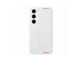 Samsung Silicone Grip Case, Galaxy S23, valge - Ümbris