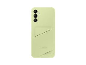 Samsung Card Slot Cover, Galaxy A14, kaarditaskuga, heleroheline - Ümbris