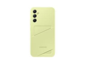 Samsung Card Slot Cover, Galaxy A34, kaarditaskuga, heleroheline - Ümbris