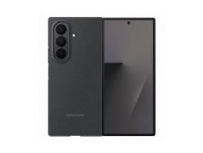 Samsung Carbon Shield Case, Galaxy Fold7, must - Nutitelefoni ümbris