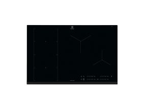 Electrolux 800 FlexiBridge, laius 78 cm, raamita, must - Integreeritav induktsioonpliidiplaat
