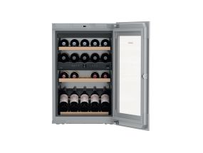 Liebherr, 33 bottles, height 88 cm, black - Integrated wine fridge