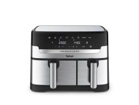 Tefal Dual Easy Fry & Grill Air Fryer, 8.3 L, roostevaba teras - Kuumaõhufritüür