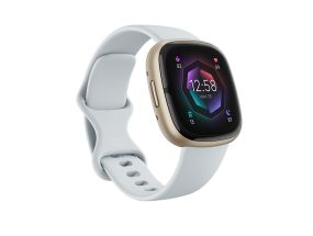 Fitbit Sense 2, золотистый/голубой - Смарт-часы