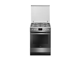 Hansa, 66 L, inox  - Freestanding Gas Cooker with Electric Oven