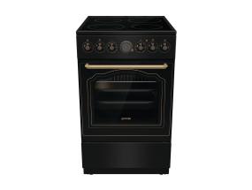 Gorenje, retro, 70 L, must - Eraldiseisev keraamiline pliit