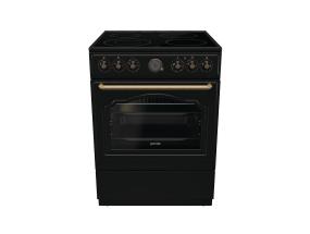 Gorenje, 11 funktsiooni, 71 L, laius 60 cm, must - Keraamiline pliit