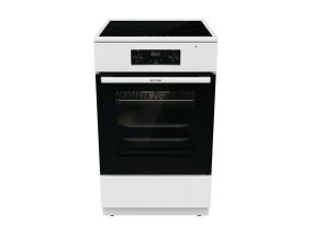 Gorenje, 70 L, width 50 cm, white - Induction cooker with electric oven