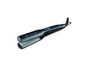 GA.MA X Wide Digital Titanio 4D, black - Hair straightener