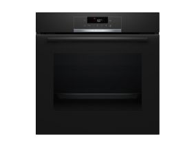 Bosch, 71 L, pyrolytic cleaning, black - Built-in oven
