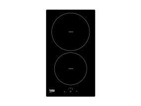 Beko, laius 30 cm, raamita, must - Integreeritav induktsioonpliidiplaat
