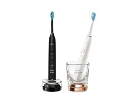 Philips Sonicare DiamondClean 9000, 2 pcs, black/white- Electric toothbrush set with app