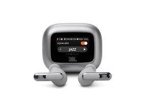 JBL Live Beam 3, hõbe - Juhtmevabad kõrvaklapid