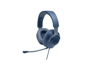 JBL Quantum 100, blue - Gamer headset