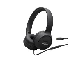 JBL Tune 520C, must - Kõrvapealsed kõrvaklapid