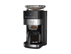 Krups Grind & Brew, 1.25 L, black - Filter coffee machine with grinder
