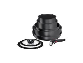 Tefal Ingenio Daily Chef, 8 предметов - Комплект кастрюль и сковородок + съемная ручка