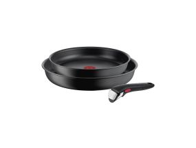 Tefal Ingenio Ultimate, 3 предмета, 24/28 см - Комплект сковородок + съемная ручка