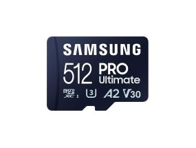 Samsung PRO Ultimate, microSDXC, SD adapter, 512 GB - Memory card