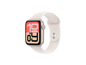 Apple Watch SE 3, 44 mm, GPS + Cellular, sport band, S/M, beež alumiinium / beež - Nutikell