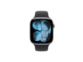 Apple Watch 11, 46 mm, GPS, S/M, tumehall - Nutikell