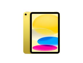 Apple iPad 10,9" (2022), 64 GB, WiFi + LTE, kollane - Tahvelarvuti