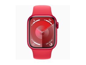 Apple Watch Series 9 GPS + Cellular, 41 mm, Sport Band, S/M, punane - Nutikell
