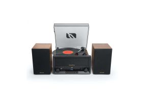 Muse MT-121, CD, USB, Bluetooth, turntable, black/brown - Music centre