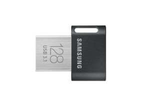 SAMSUNG FIT Plus, USB 3.1, 128 GB, must - Mälupulk