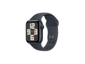 Apple Watch SE, 40 mm, GPS, sport band, S/M, must alumiinium / must - Nutikell