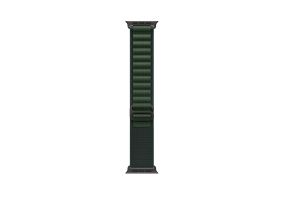 Apple Watch Alpine Loop, 49 mm, Large, black titanium, dark green - Watch band