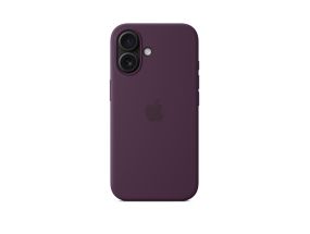 Apple Silicone Case with Magsafe, iPhone 16, plum - Case