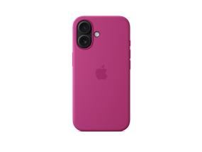 Apple Silicone Case with Magsafe, iPhone 16, roosa - Ümbris