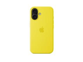 Apple Silicone Case with Magsafe, iPhone 16, kollane - Ümbris