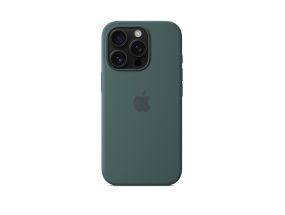 Apple Silicone Case with Magsafe, iPhone 16 Pro, roheline - Ümbris