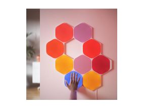 Nanoleaf Shapes Hexagons, 9 панелей, белый - Стартовый комплект умных светильников