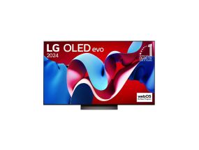 LG evo C4, 77'', 4K UHD, OLED, серый - Телевизор