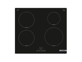 Bosch series 4, width 59.2 cm, frameless, black - Integrated induction hob