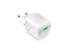 Puro MiniPro, USB-C, 20 W, valge - Vooluadapter