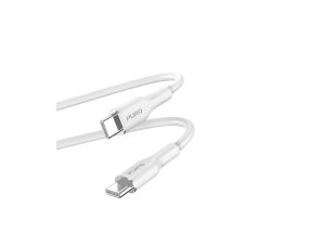 Puro Soft, USB-C / USB-C, 1,5 m, white - Cable