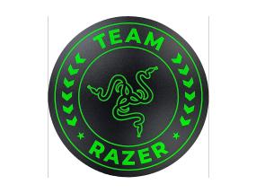 Razer Team Floor Mat, must/roheline - Põrandamatt